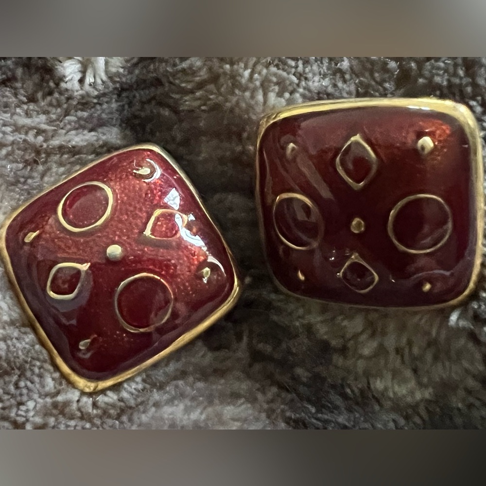 Vintage Pierced Earrings